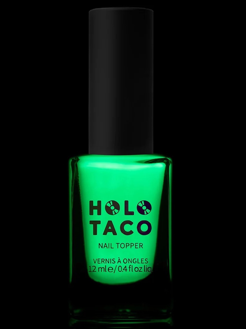 💚NWT Holo Taco Glow in the Dark Taco Green Nail Polish Seasonal